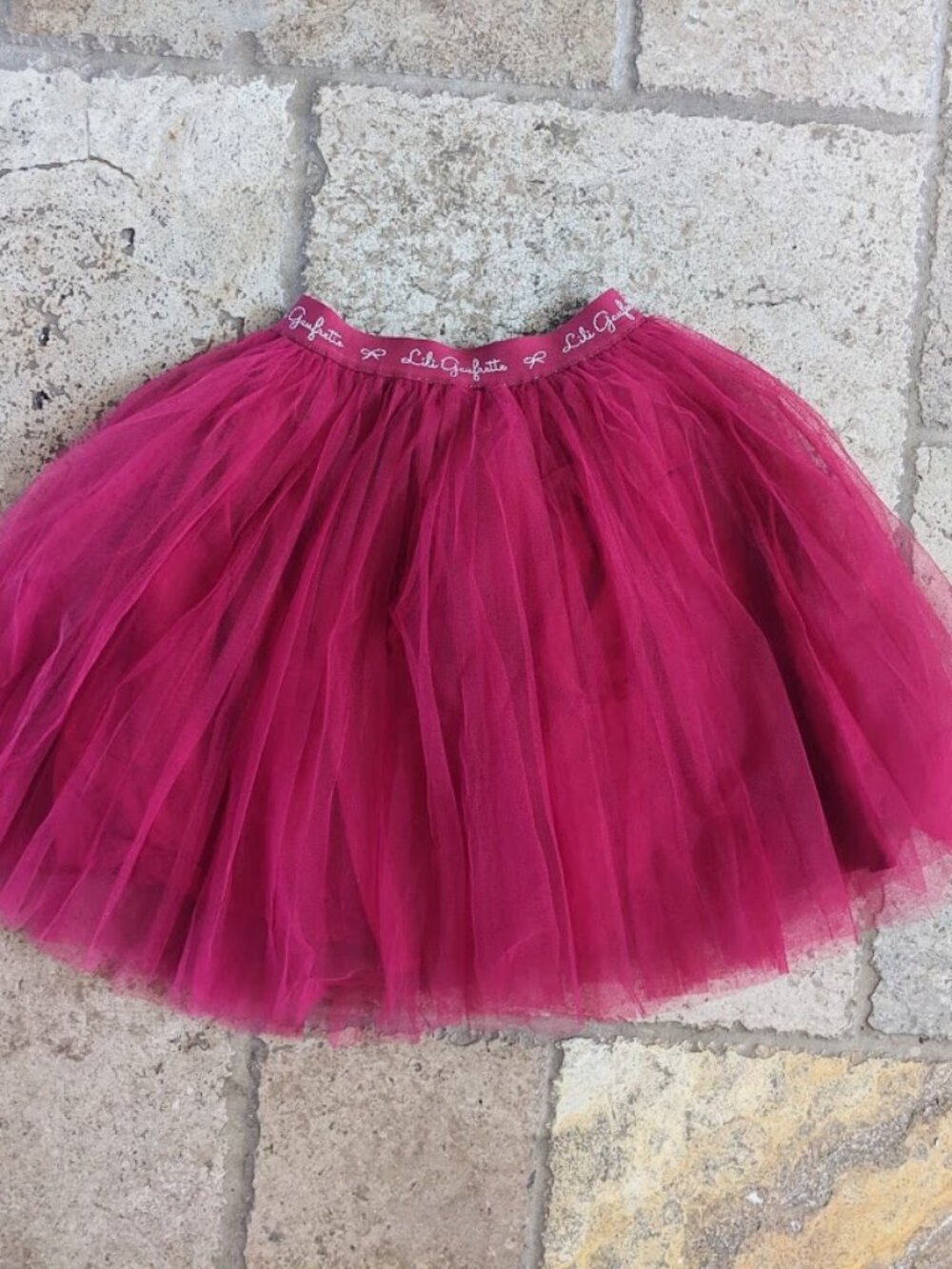 GENUINE LILI GAUFRETTE LAYERED TULLE SKIRT SIZE 6
